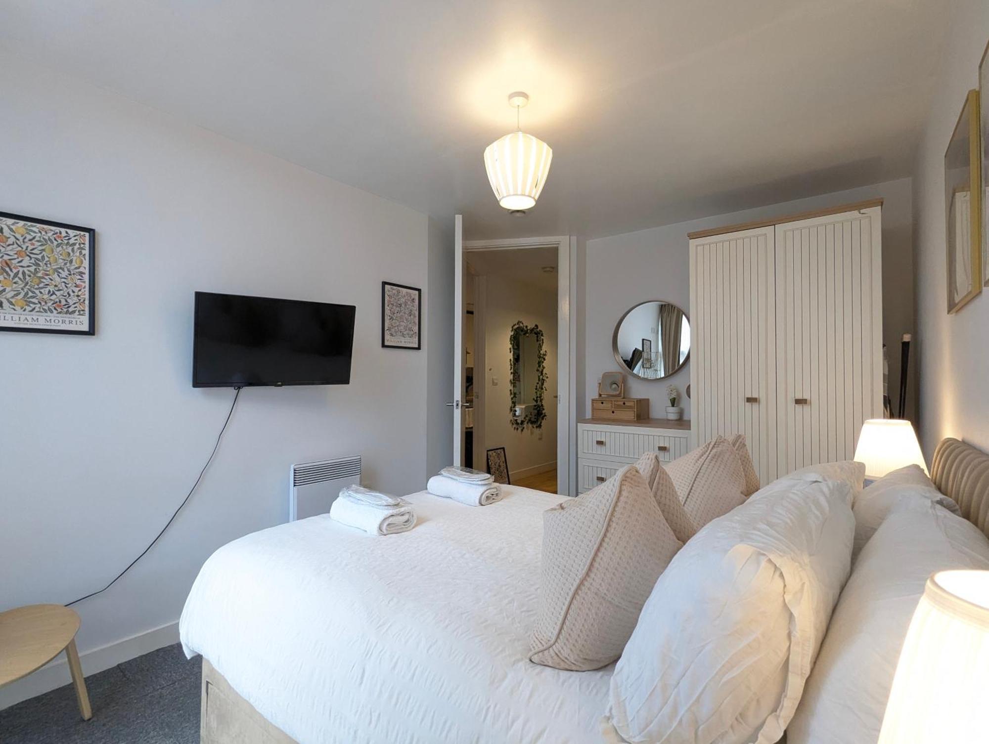 City Centre Morden 1-Bedroom Apt Near Dock ليفربول المظهر الخارجي الصورة