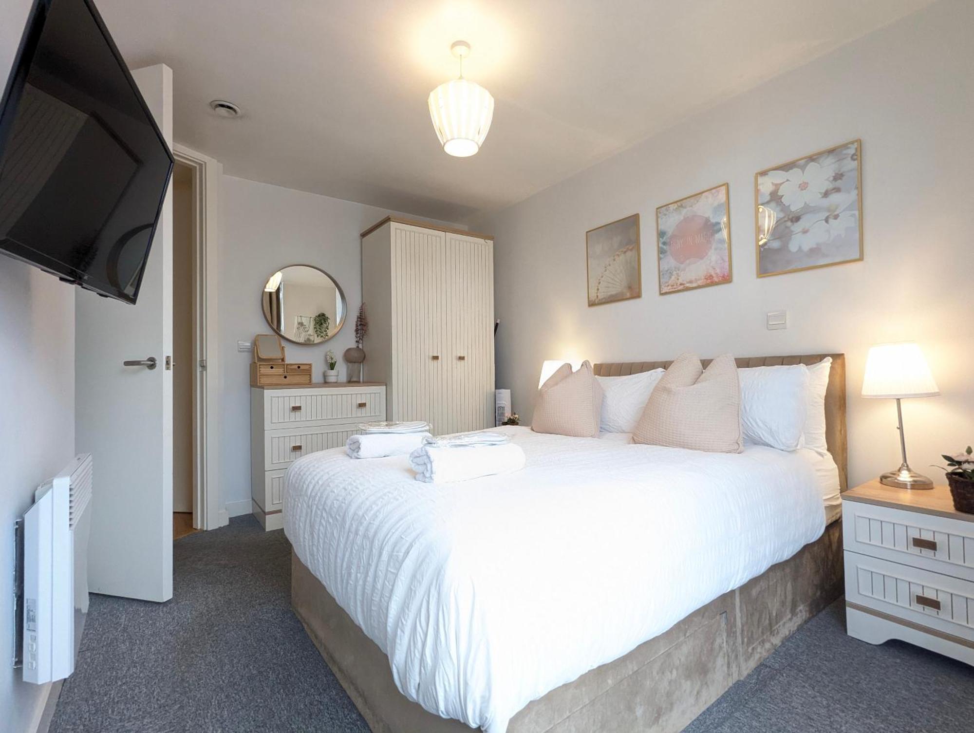 City Centre Morden 1-Bedroom Apt Near Dock ليفربول المظهر الخارجي الصورة