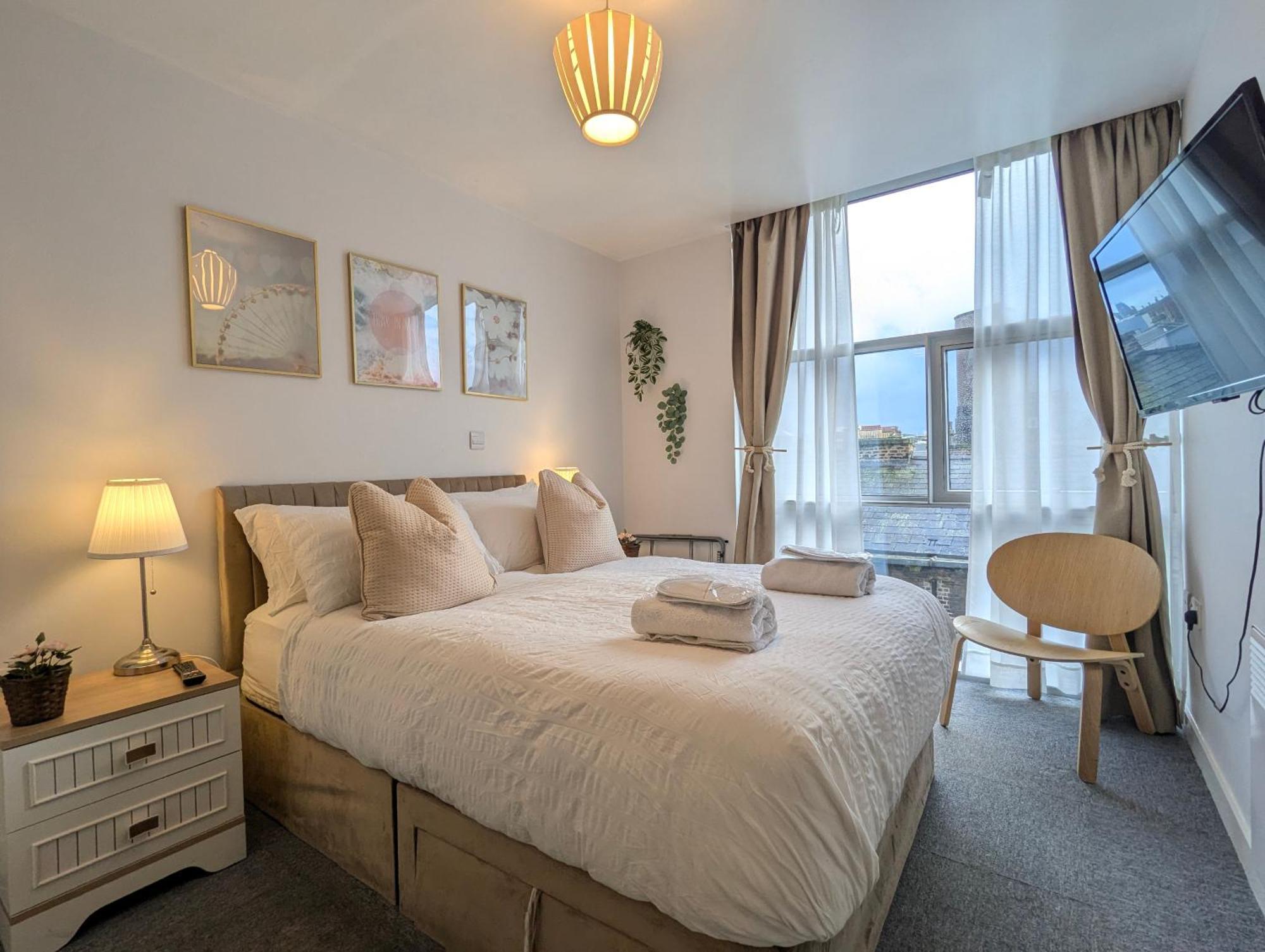 City Centre Morden 1-Bedroom Apt Near Dock ليفربول المظهر الخارجي الصورة